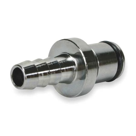 Colder MCD2204 - 1/4" Barb Chrome Plated Brass Inline Insert