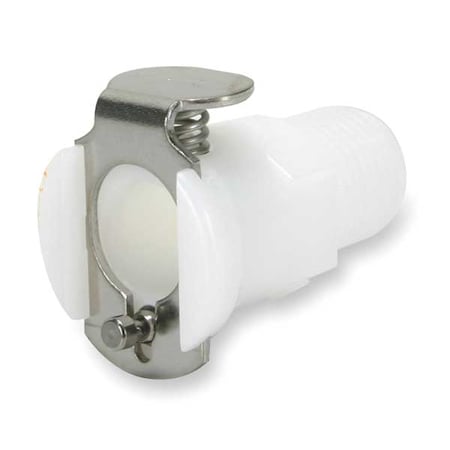 Colder PLC10004 - Inline Coupler, Acetal, Straight-Through
