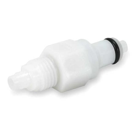 Colder PMCD2006 - Inline Insert, Acetal, Shut-Off, PTF, 1/4"