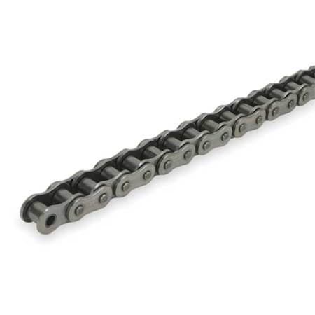 Dayton 2YDZ5 - Roller Chain,Riveted,40 SS ANSI,10 ft.