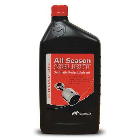 Ingersoll-Rand 38440228 - Compressor Oil Coolant, Bottle, 1 L, 128 Viscosity Index, 480 Degree F Flash Point