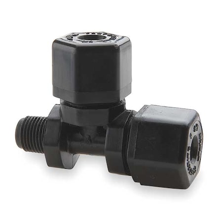 Parker P6MR4 - 1/4" Compression x 3/8" MNPT Male Run Tee