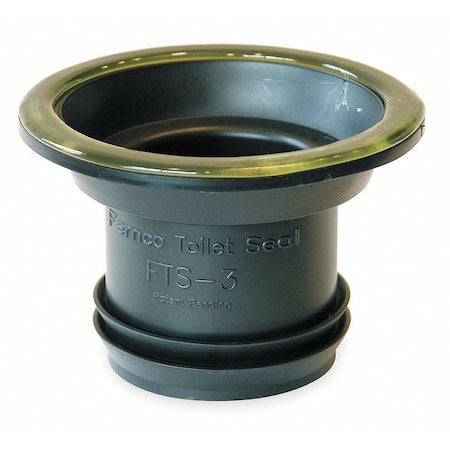Fernco FTS-3 - Toilet Seal, Wax Free, Fits 3" Drain