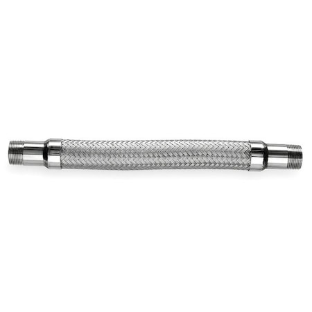 Hose Master G037SM240 - Flexible Metal Hose Assembly,3/8"I.D.24"