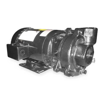 Dayton 2ZWR1 - Cast Iron 2 HP Centrifugal Pump 208-230/460 V
