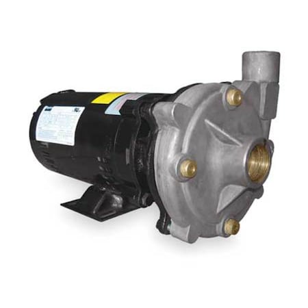 Dayton 2ZXK5 - Stainless Steel 1/2 HP Centrifugal Pump 208-230/460 V