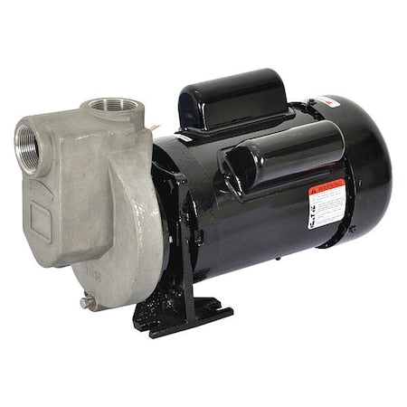 Dayton 2ZXT1 - Centrifugal Pump, 1 hp, 115/208 to 230 V AC, 1 Phase, 52 ft Max Head