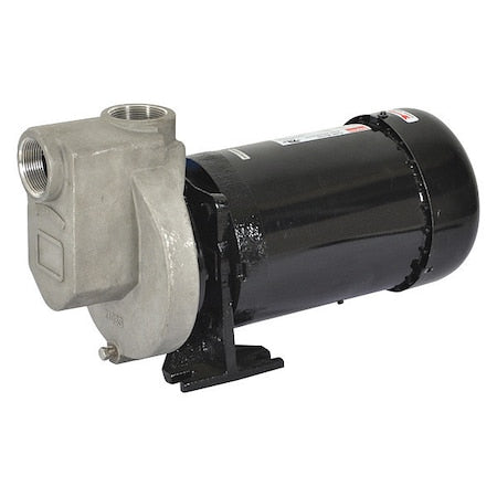 Dayton 2ZXT4 - Centrifugal Pump, 1 1/2 hp, 208 to 230/460 V AC, 3 Phase, 52 ft Max Head