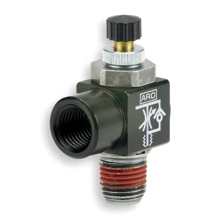Aro 119308-375 - Cylder Port Flow Control, 3/8, MNPT x FNPT