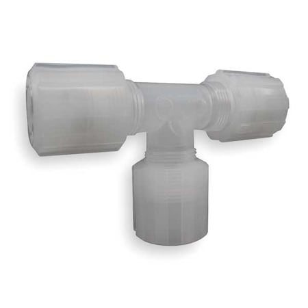 Pargrip GTC-2 - Tee, PFA, Comp 1/8", 1/8", 1/8", Comp