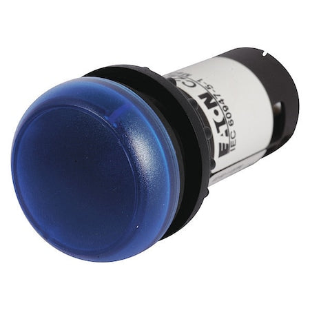 Eaton C22-L-B-24 - Raised Indicator Light,Blue,24 VAC/DC