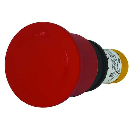 Eaton C22-PVT45P-K02 - Emergency Stop Push Button,Non Illum,Red,2 NC