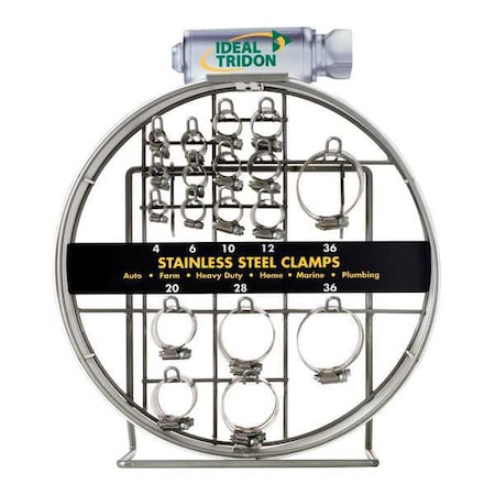 99903-1674-070 - Hose Clamp Assortment,Marine,SS