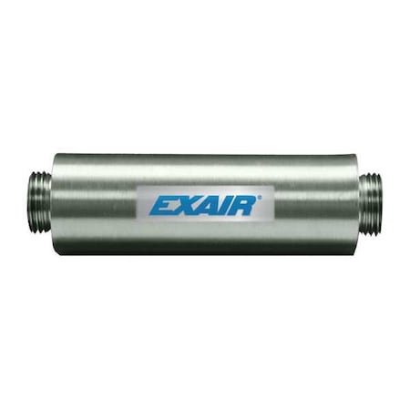 Exair 890003 - Vacuum Ejector Muffler,1/2 in. NPT,200 F