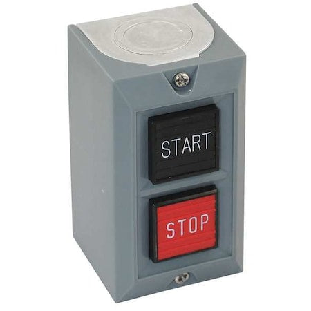 Dayton 20C794 - Push Button Control Station,1 NO/1 NC,25mm