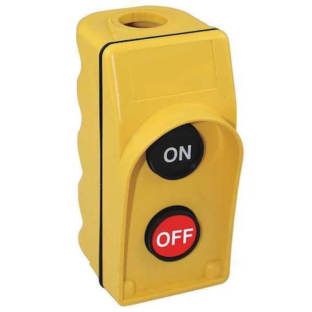 Dayton 20C807 - Pendant Control Station,2 Buttons,1 NO/1 NC