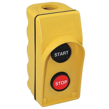 Dayton 20C808 - Pendant Control Station,2 Buttons,1 NO/1 NC