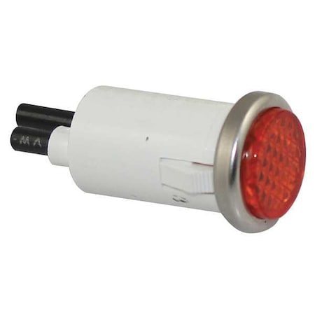 20C847 - Flush Panel Light, Amber, 120 V AC