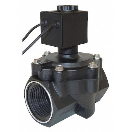 Spartan Scientific 3685-020-9222B - Solenoid Valve, 2-Way, 2-Position, Normally Closed, 1 in Pipe Size, 12 V DC, Remote Pilot, Buna N