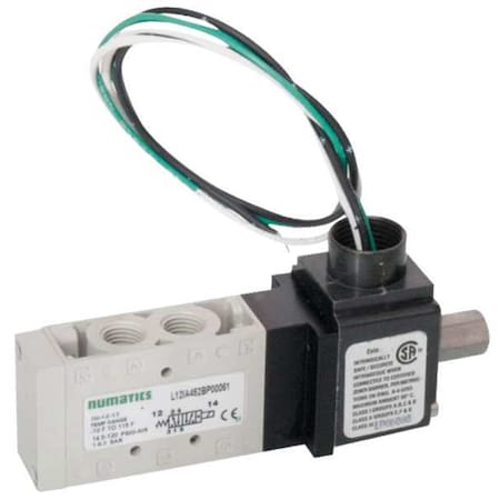 Aventics L22II452BP00061 - Solenoid Air Control Valve,1/4 In,24 VDC