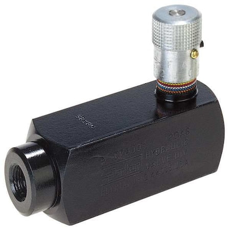 Parker PCM600S - Hydraulic Flow Control Valve,6 gpm,Steel