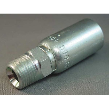 Kurt MP-06-06 - Crimp Fitting,Straight,3/8" ID,NPT
