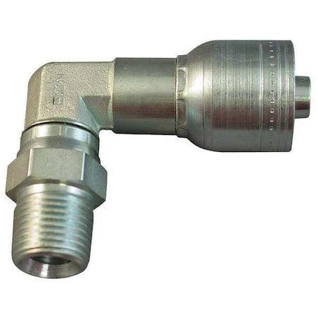 Kurt MPX90-12-12 - Crimp Fitting,90 Degrees Elbow,3/4" ID