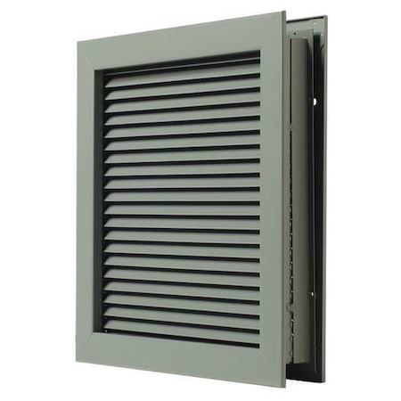 National Guard L-700-RX-12x18 - Door Louver,16 1/4 in H,10 1/4 in W