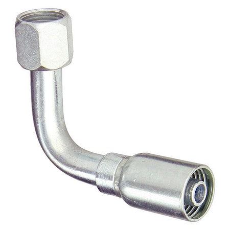 Kurt FJX90L-08-10 - Crimp Fitting,90 Degrees Long Elbow,1/2"