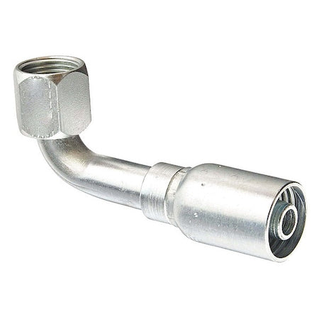 Kurt FJX90-08-10 - Crimp Fitting,90 Degrees Elbow,1/2" ID