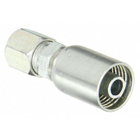 Kurt MT-08-08 - Crimp Fitting, Straight, 1/2" ID