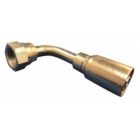 Kurt F-BSPX90-08-08 - Crimp Fitting,90 Degrees Elbow,1/2" ID