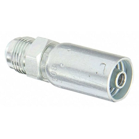 Kurt MJ-06-08 - Crimp Fitting,Straight,3/8" ID,JIC