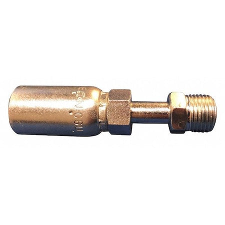 Kurt MIX-06-06 - Crimp Fitting,Straight,3/8" ID