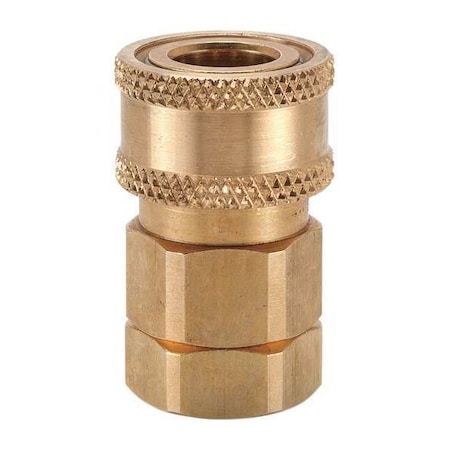 Snap-Tite BVHC16-16FV - Hydraulic Quick Connect Hose Coupling, Brass Body, Sleeve Lock, 1"-11-1/2 Thread Size, H Series
