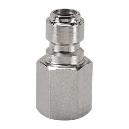 Snap-Tite SPEAN4-4F - Hydraulic Quick Connect Hose Coupling, 316 Stainless Steel Body, Ball Lock, 1/4"-18 Thread Size