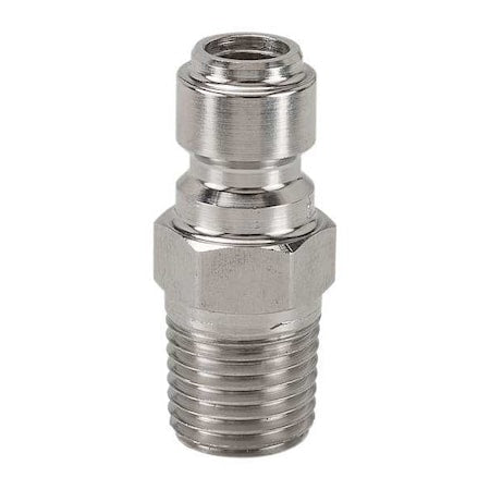 Snap-Tite SPEAN4-4M - Hydraulic Quick Connect Hose Coupling, 316 Stainless Steel Body, Ball Lock, 1/4"-18 Thread Size