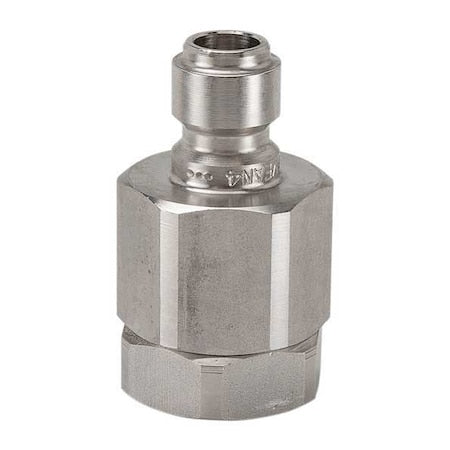 Snap-Tite SVEAN12-12F - Hydraulic Quick Connect Hose Coupling, 316 Stainless Steel Body, Ball Lock, 3/4"-14 Thread Size