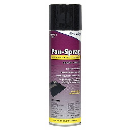Nu-Calgon 4296-51 - Leak Sealer,16 oz,Solvent Base,Black