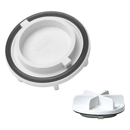 Oatey 38576 - Test Cap,Polystyrene,2 in.