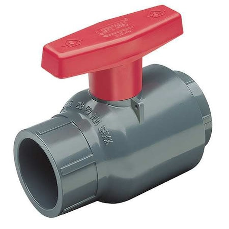 Spears 2122-020 - 2" Socket PVC Compact Ball Valve Inline
