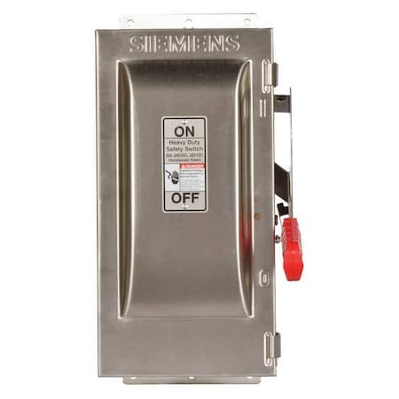 Siemens HF221S - Fusible, Safety Switch, Heavy Duty, 240 V, 2 PST