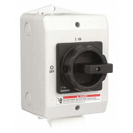 Siemens 3LD22641GP510US2 - Nonfusible, Safety Switch, Heavy Duty, 600 V, 3 PST