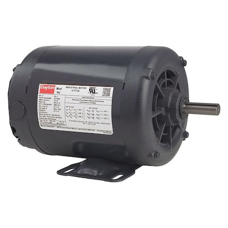 Dayton 20VD22 - Three-Phase General Purpose Motor, 1/3 HP, 56 Frame, 230/460 V AC Voltage, 1,725 Nameplate RPM