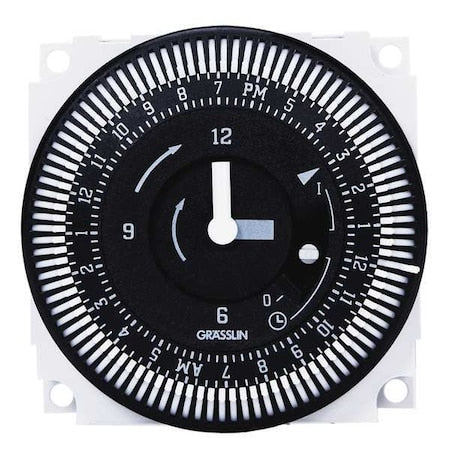 Intermatic FM1STUZH-24U - Electromechanical Timer,24 hr,SPDT,Steel
