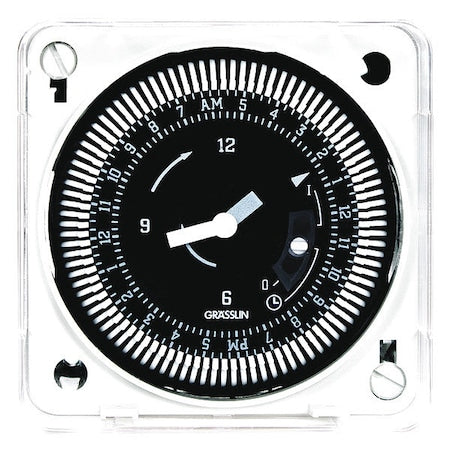 Intermatic MIL72ESTUZH-120 - Electromechanical Timer,24hr,SPDT,Plastic