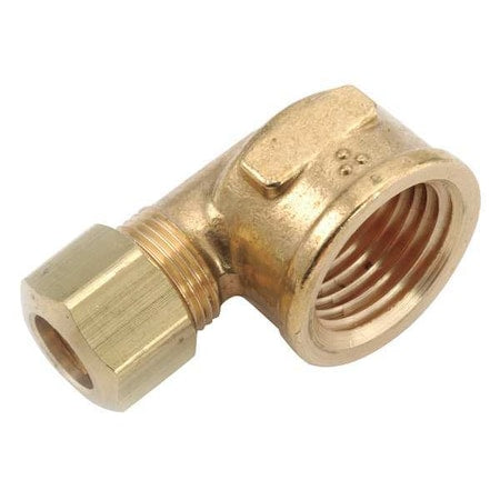 700070-0608 - 1/2" x 3/8" Low Lead Brass Female Elbow