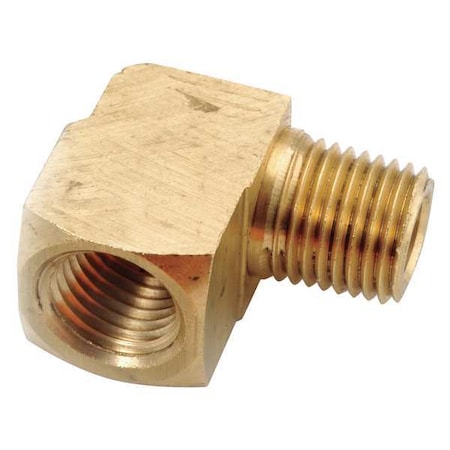 706118-02 - Street Elbow Low Lead Brass Street Elbow, 1/8 in Male NPT X 1/8 in Female NPT