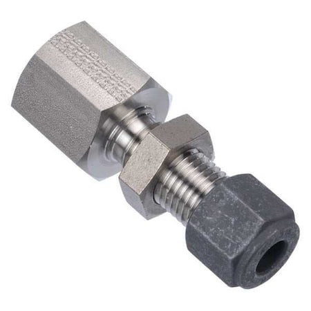 Parker 4-2 GH2BZ-SS - 1/8" x 1/4" CPI x FNPT SS Female Bulkhead Connector