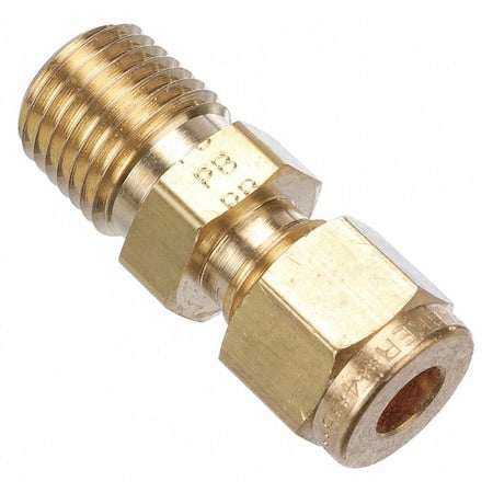 Parker 4-4 FH4BZ-B - 1/4" CPI x MNPT Brass Thermocouple Connector